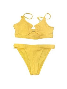 Aerie yellow bikini set